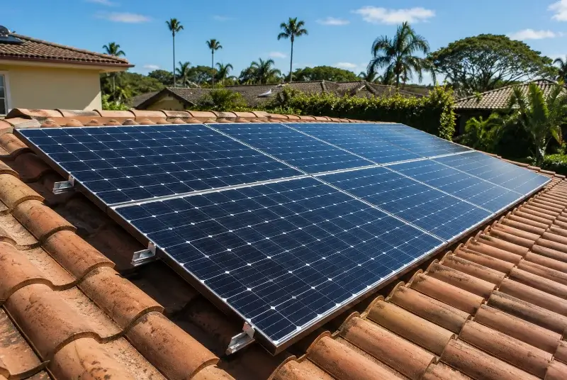Installation de panneaux solaires à Charols